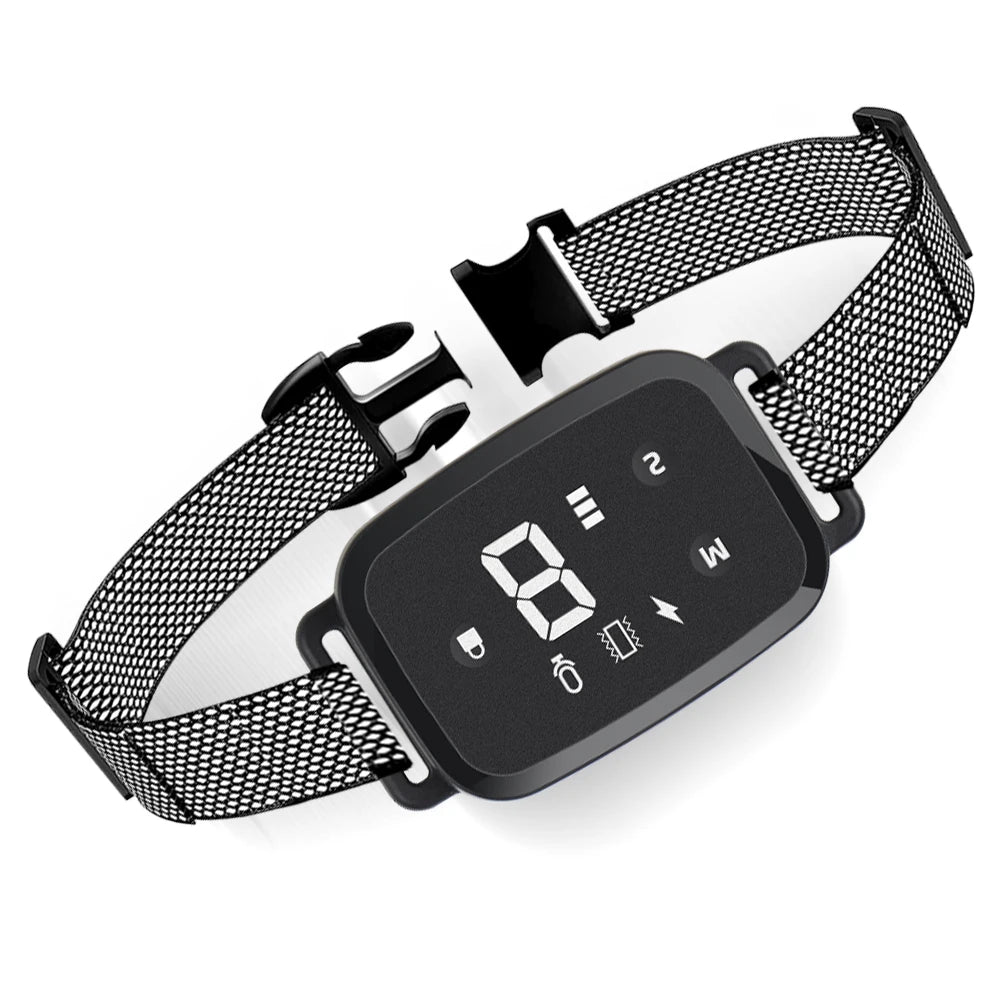Smart Automatic Anti-Bark Collar with HD Display.