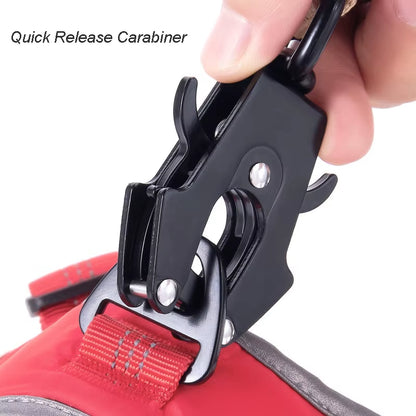 Tactical 4-in-1 Heavy Duty Bungee Dog Leash.