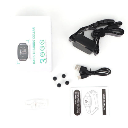 Smart Automatic Anti-Bark Collar with HD Display.