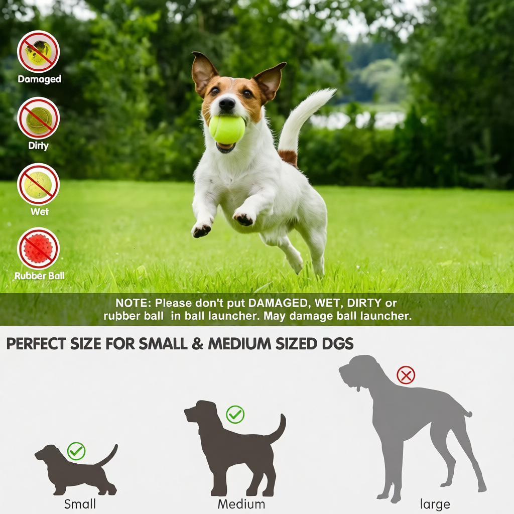Smart Dog Ball Launcher - Indoor / Outdoor