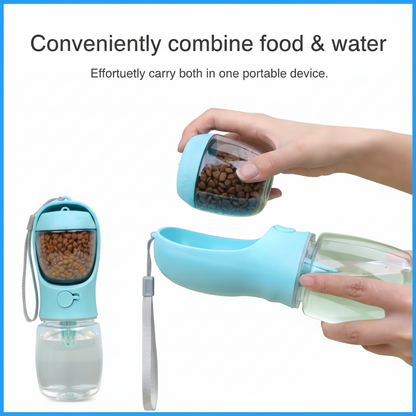 Portable Leakproof Dog Water Bottle for Hiking & Travel