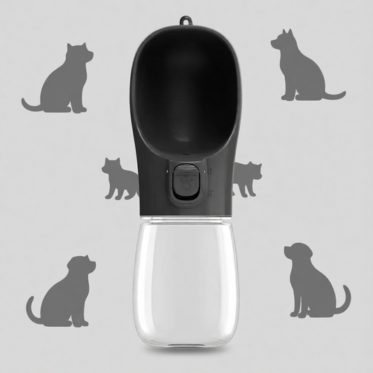 Portable Leakproof Dog Water Bottle for Hiking & Travel