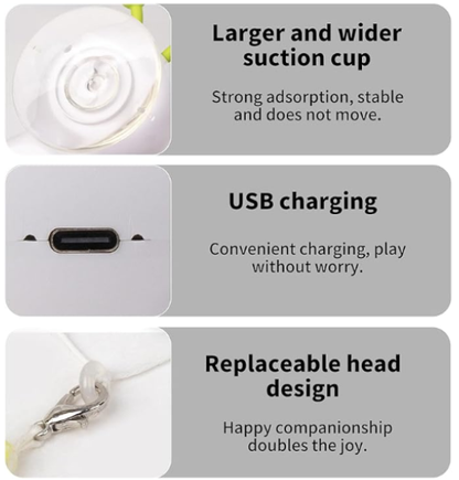 Smart Self-Moving Caterpillar Toy for Cats