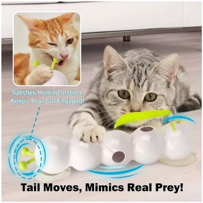 Smart Self-Moving Caterpillar Toy for Cats