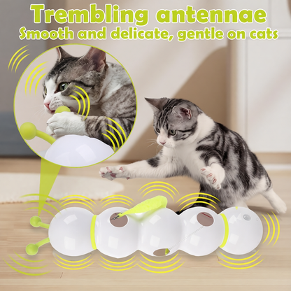 Smart Self-Moving Caterpillar Toy for Cats